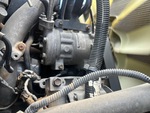 Engine with A/C Compressor