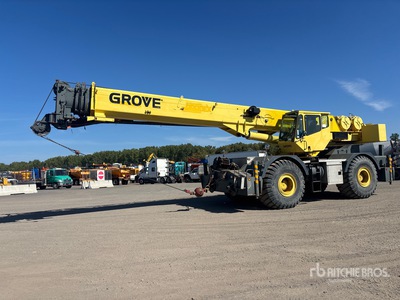 2000 Grove RT760E 60 ton 4x4x4 Bio Oil Grue tout terrain