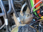 Engine with Air Compressor
