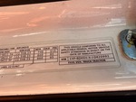 General Appearance with Motor Vehicle Safety Standards Label