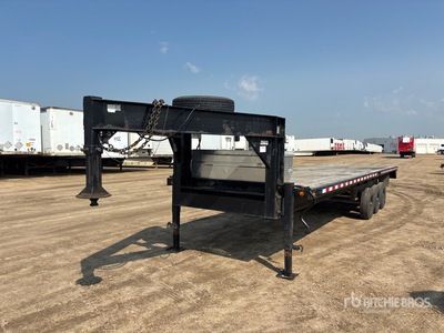 2001 Trailtech H370 30 ft Tri/A Gooseneck Plant Trailer