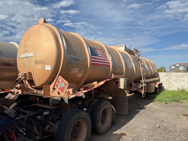 2015 Vantage VC-8400 8400 gal T/A Tanker Trailer (Inoperable)