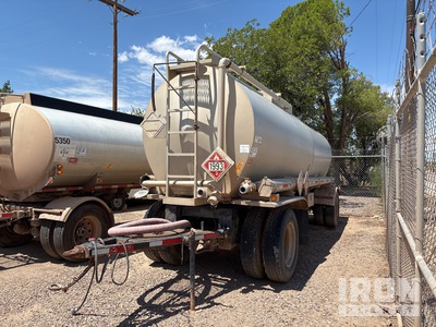 1998 Trailmaster 4620 gal S/A Turntable Pup Tank-Anhänger