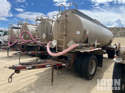 1993 Largo Drawbar Tanker Trailer