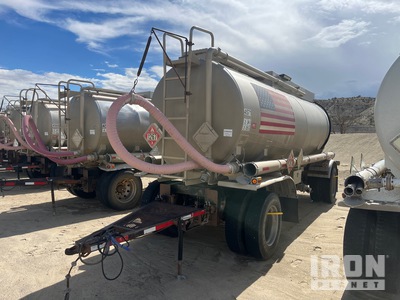 2000 Heil 5000 gal Drawbar Tanker Trailer