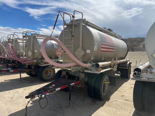 2000 Heil 5000 gal Drawbar Tanker Trailer