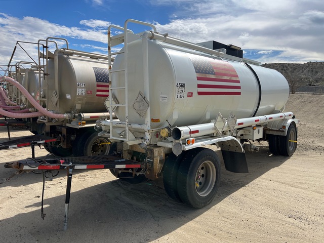 1999 Trailmaster 5040 gal Drawbar Tanker Trailer