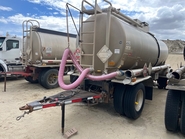 1998 Trailmaster 5040 gal Drawbar Tanker Trailer