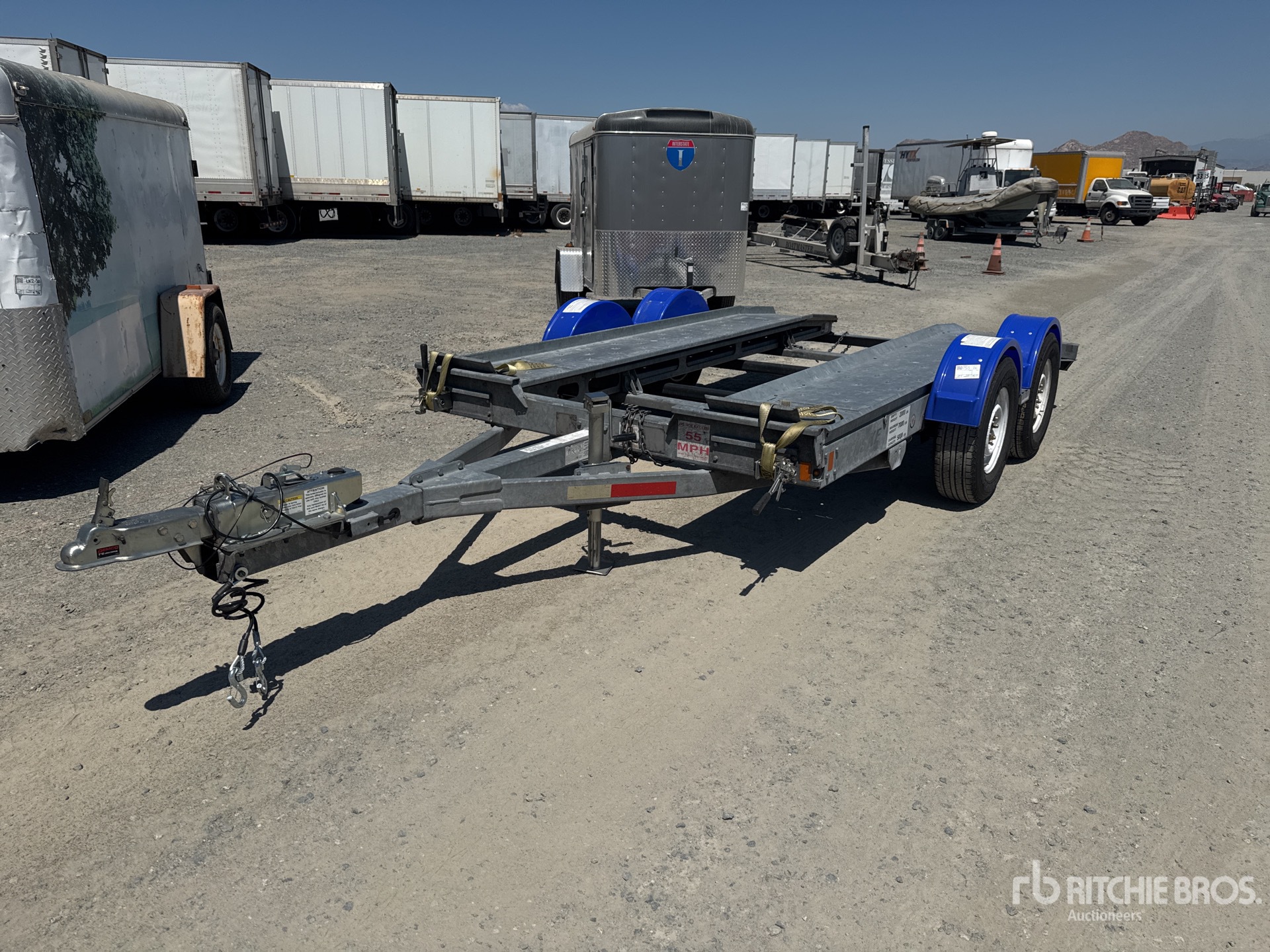 2019 Demco AT7000P T/A 1 Car Open Car Carrier Trailer