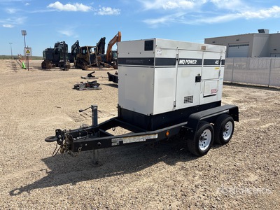 2018 MQ Power Whisperwatt 45 kVA Mobile Generator Set