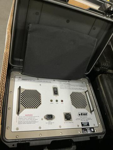 (16) Stidd Systems 4510-112 Battery Chargers w/Cases (16) Stidd Systems 4510-112 Battery Chargers w/Cases