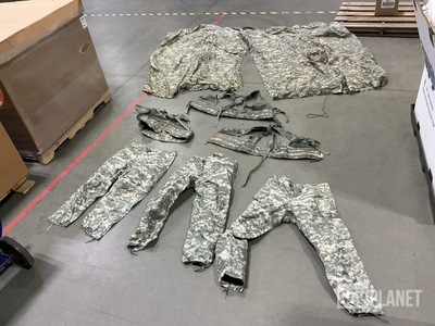 (43) Pairs of Wet Weather Trousers, (25) Fighting Load Carriers & Assorted Items
