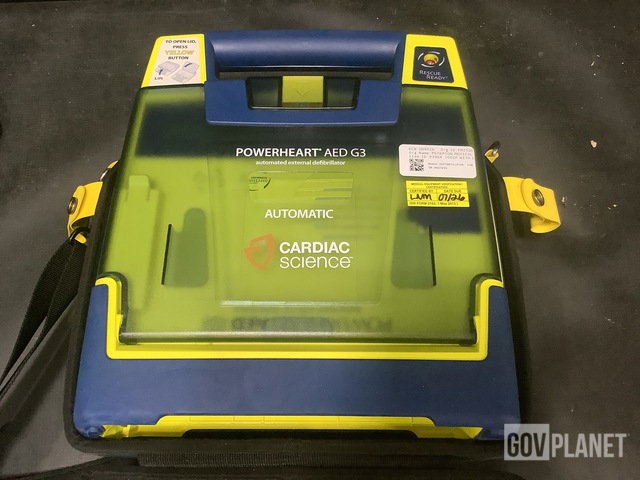 (7) Cardiac Science PowerHeart AED G3 Defibrillators