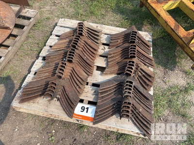 Quantity of (50) 18 in Cultivator Sweeps