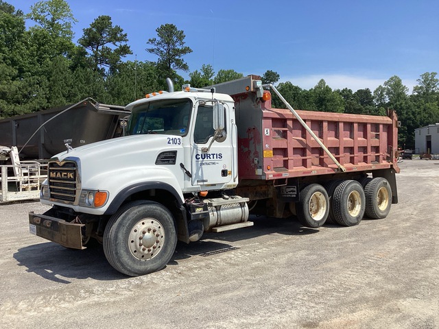 2004 Mack CV713 8x4 Tri/A Dump Truck