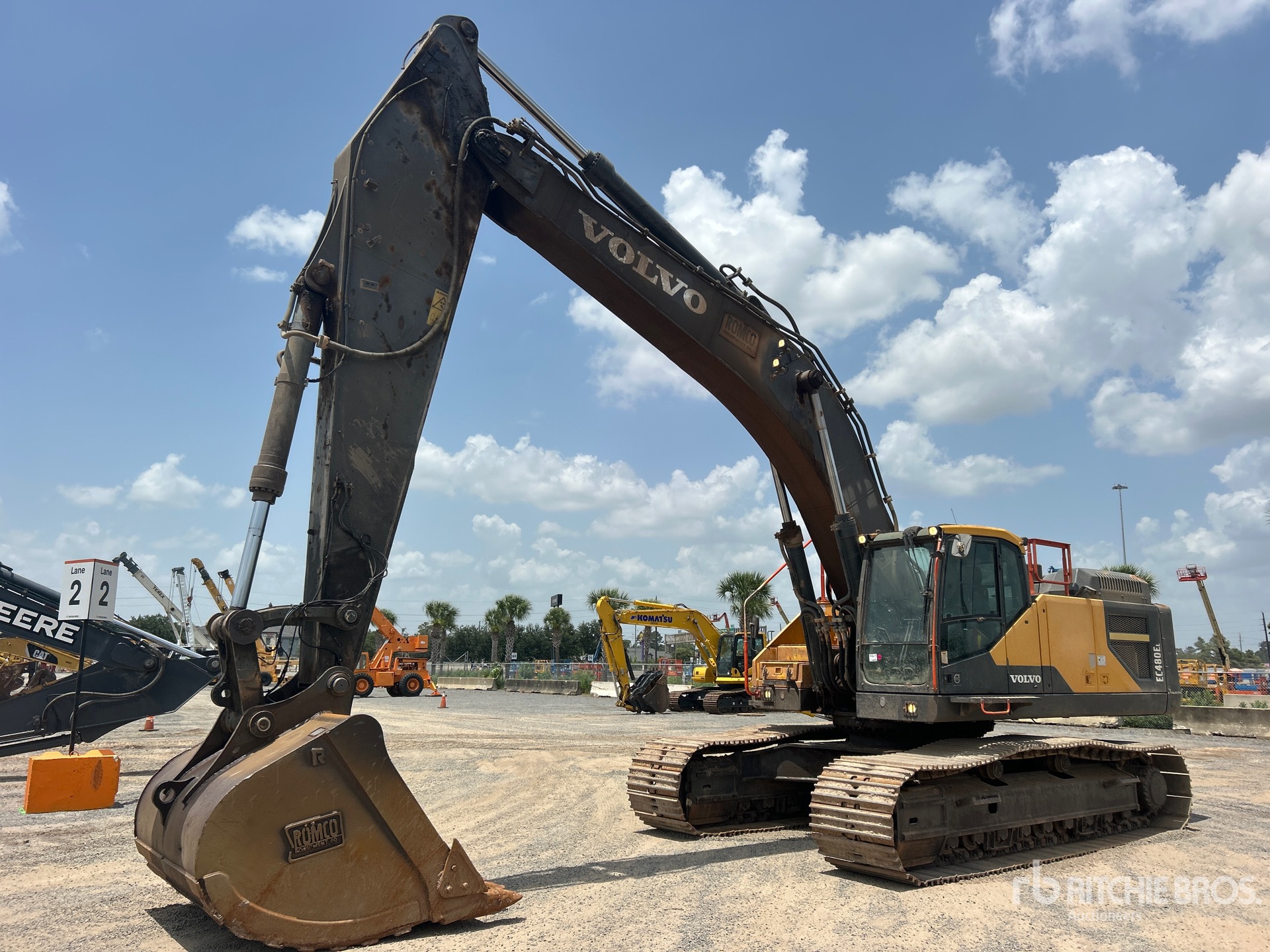 2021 Volvo EC480EL Tracked Excavator