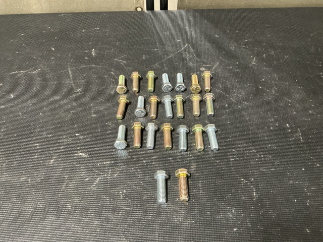 (654) General Dynamics G19231B12035N Hexagon Head Cap Screws (654) General Dynamics G19231B12035N Hexagon Head Cap Screws