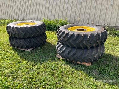 Quantity of (4) Titan 18.4-34 Tires - Fits John Deere 4700