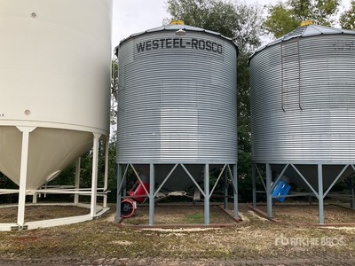 Westeel-Rosco 145 +/- 1650 bu 5 Ring Hopper Grain Bin