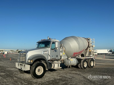 2017 Mack GU713 6x4 Mixer Truck