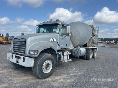 2017 Mack GU713 6x4 Mixer Truck