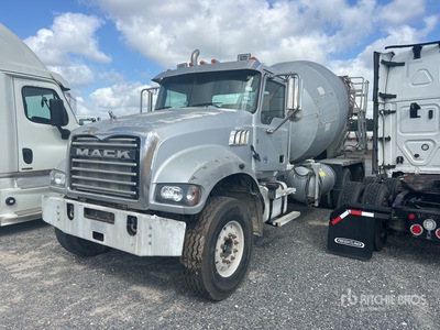 2017 Mack GU713 6x4 Mixer Truck