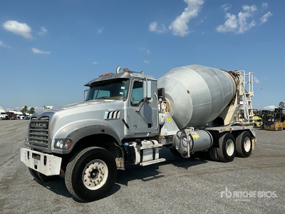 2017 Mack GU713 6x4 Mixer Truck