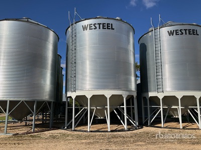 Westeel 2105 +/- 6500 bu 5 Ring Hopper Grain Bin