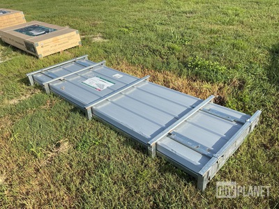 (100) Piece Lot of 10' Long Corrugated Steel Panels