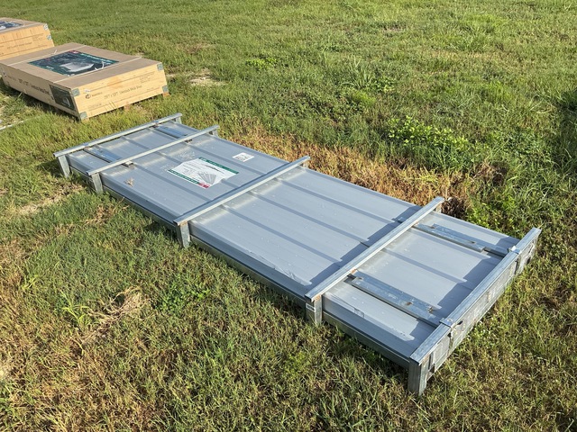 (100) Piece Lot of 10' Long Corrugated Steel Panels