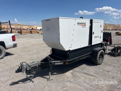 2022 Generac MDG5DF4-STD3 55 kW Mobile Generator Set (Inoperable)
