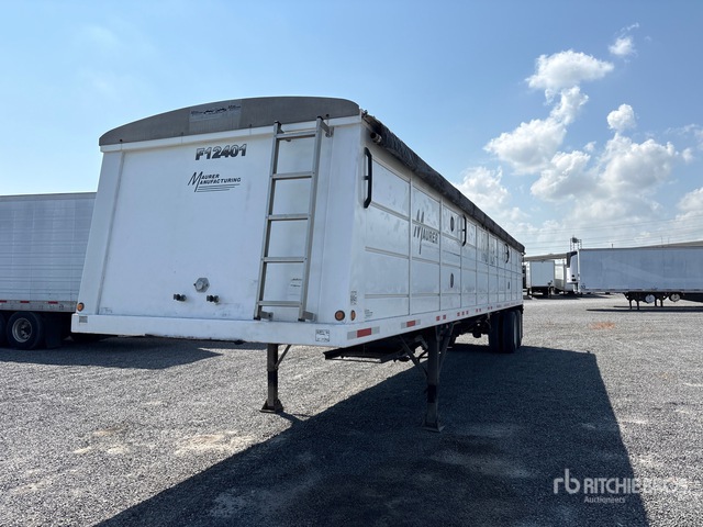 2012 Maurer 42 ft T/A Grain Trailer