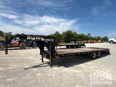 2017 Big Tex 14GN-20BK+5MR 25 ft T/A Gooseneck Remorque pour équipement