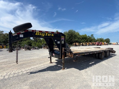 2015 Big Tex 22GN-20BK+5 25 ft T/A Gooseneck Remorque pour équipement