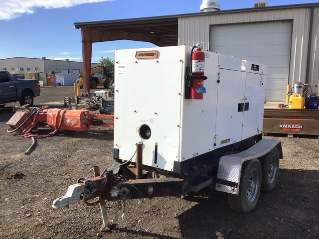 Whisperwatt 60 kVA Mobile Generator Set