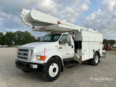 Altec AM50 50 ft on 2006 Ford F-750 XL 4x2 Cable Placer Podnośnik Koszowy