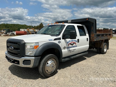 2016 Ford F-450 XL 4x4 Crew Cab Dump Truck