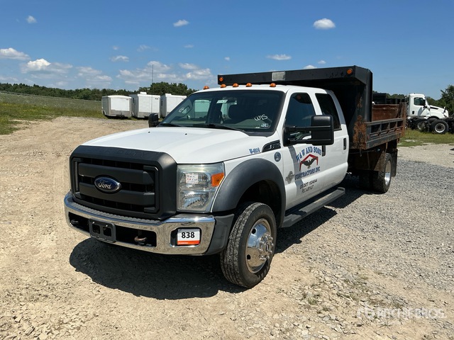 2016 Ford F-450 XL 4x4 Crew Cab Dump Truck