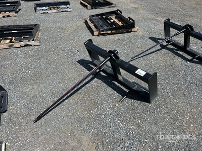 All-Star 44 in Skid Steer Bale Spear