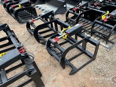 All-Star 78 in Skid Steer Root Rake Grapple