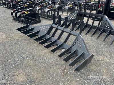 96 in Rastrillo horizontal para minicargadora