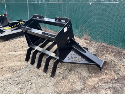 Mid-State 90 in Skid Steer Root Rake