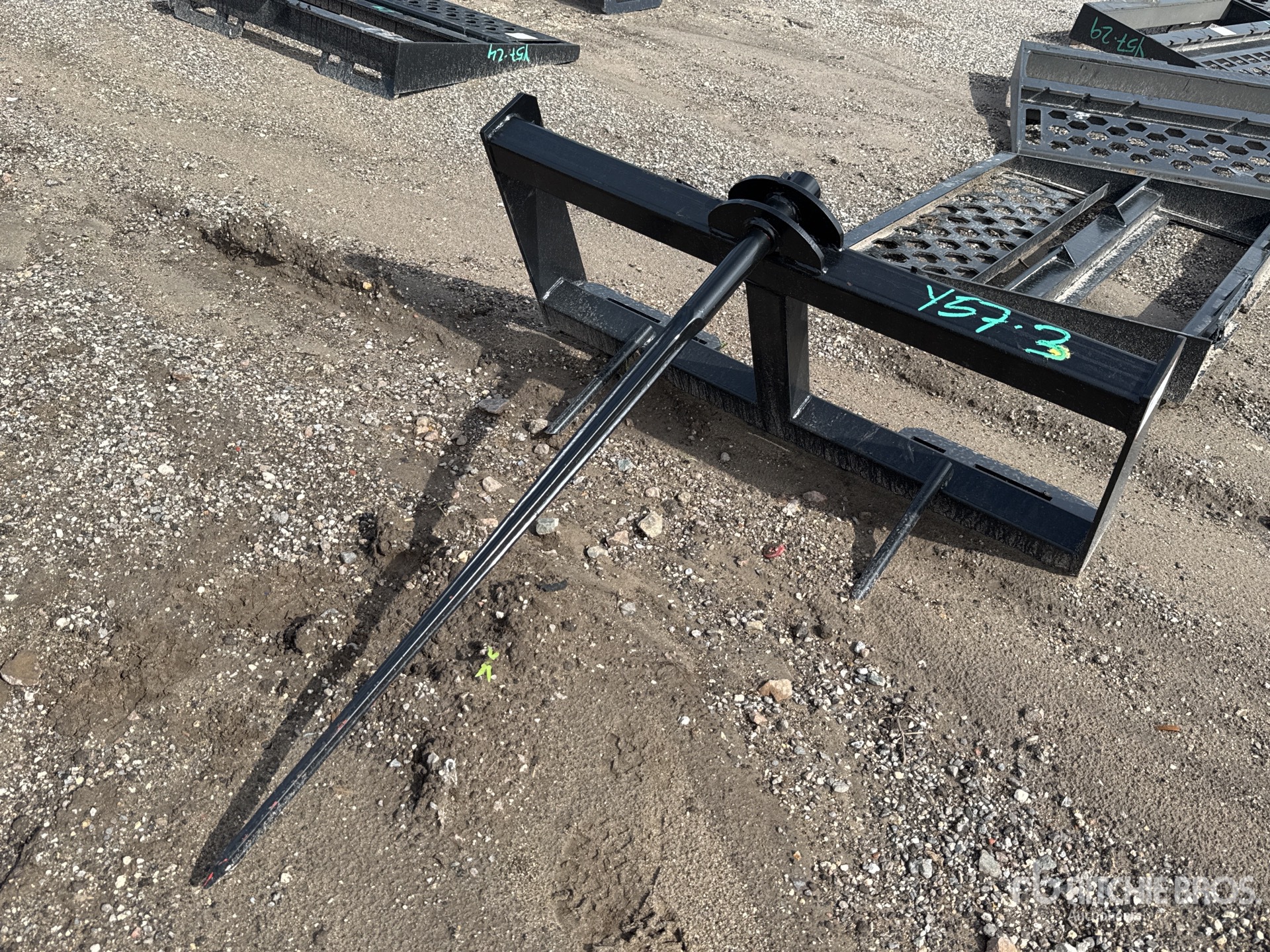 All-Star 45 in Skid Steer Bale Spear (Unused)