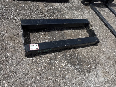 All-Star Skid Steer Attachment Mounting Plate (Unused)