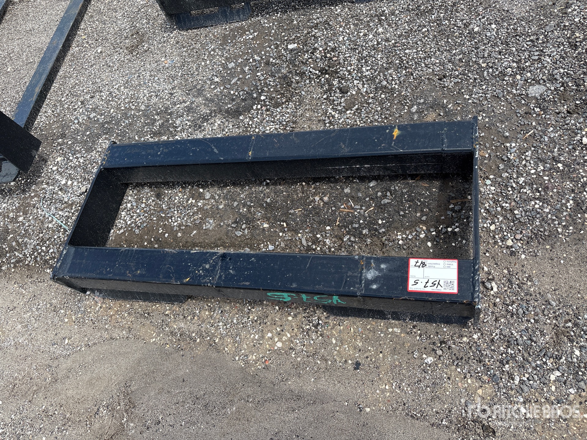 All-Star Skid Steer Attachment Mounting Plate (Unused)