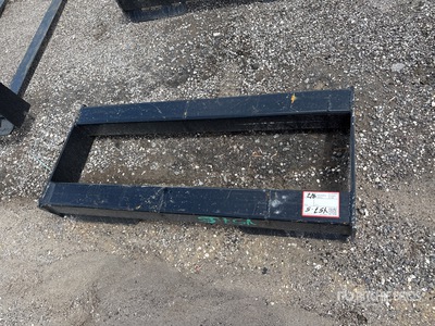 All-Star Skid Steer Attachment Mounting Plate (Unused)
