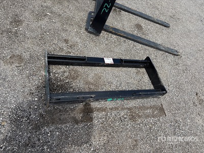 All-Star Skid Steer Attachment Mounting Plate (Unused)