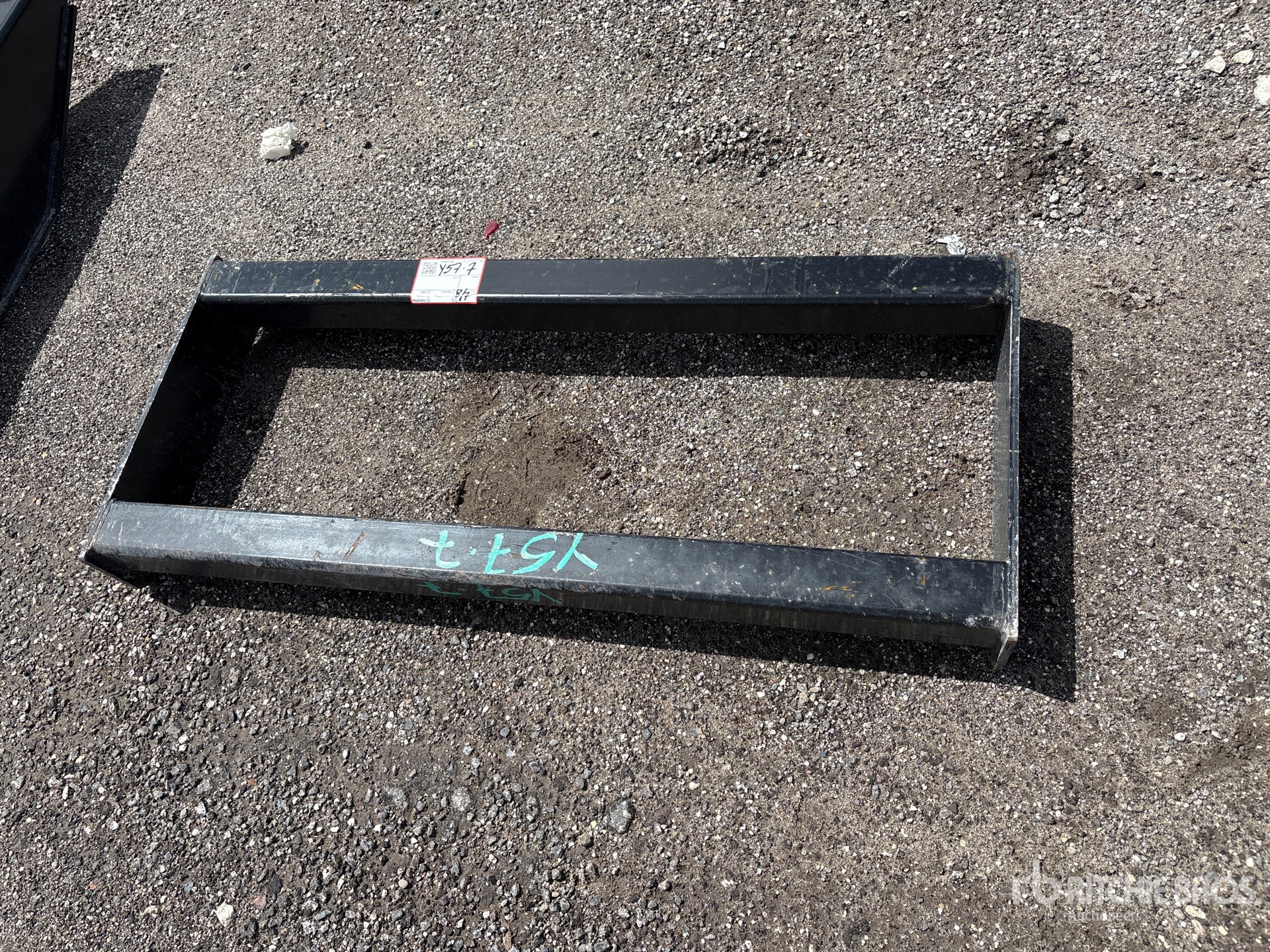 All-Star Skid Steer Attachment Mounting Plate (Unused)