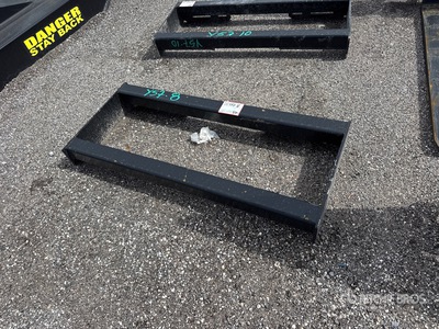 All-Star 45 in Skid Steer Attachment Mounting Plate (Unused)