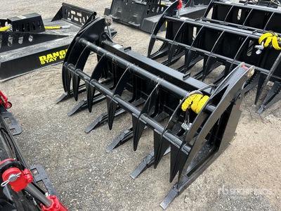 All-Star E-Series 68 in Skid Steer Root Rake